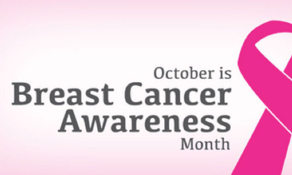 October is breast cancer awareness month